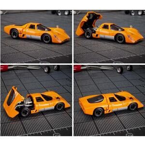 HOT WHEELS McLaren M6GT Orange Elite 64 HWG05 2025 Real Riders Metal NEW!